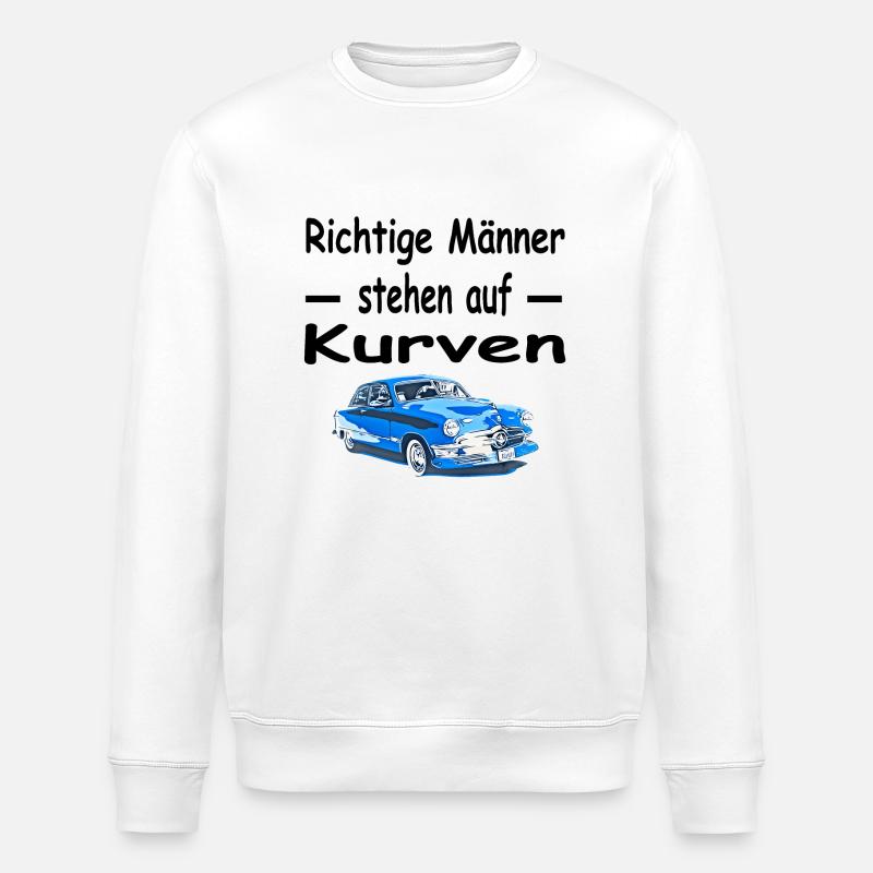Auto - Stanley/Stella Unisex Bio-Sweatshirt ROLLER - Weiß