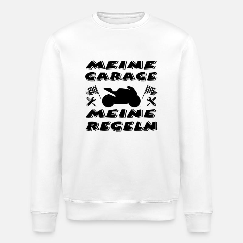 Garage - Stanley/Stella Unisex Bio-Sweatshirt ROLLER - Weiß