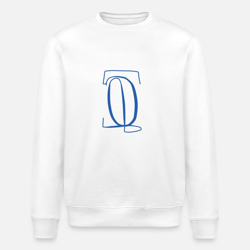 Der kunstvolle S - Stanley/Stella Unisex Bio-Sweatshirt ROLLER - Weiß