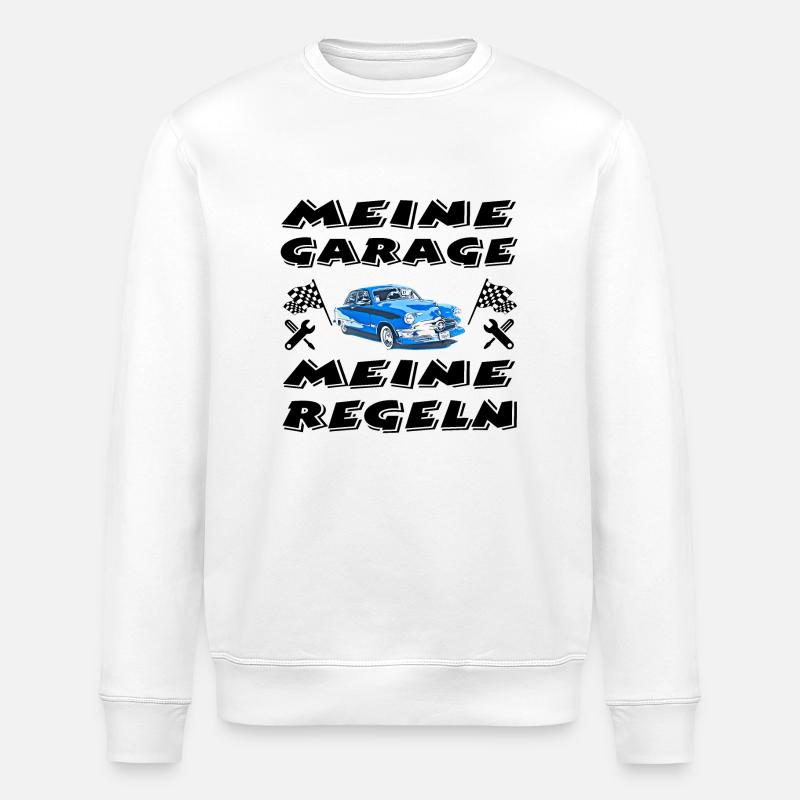 Garage - Stanley/Stella Unisex Bio-Sweatshirt ROLLER - Weiß