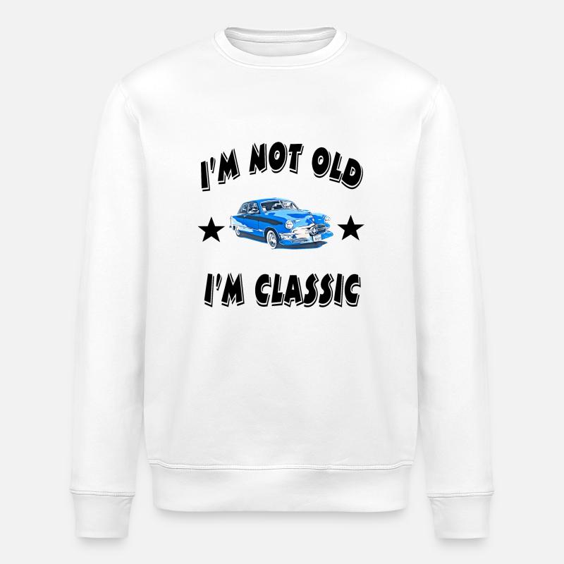 Auto - Stanley/Stella Unisex Bio-Sweatshirt ROLLER - Weiß