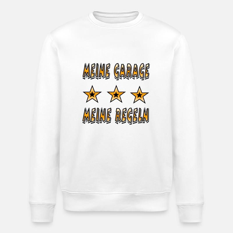 Garage - Stanley/Stella Unisex Bio-Sweatshirt ROLLER - Weiß