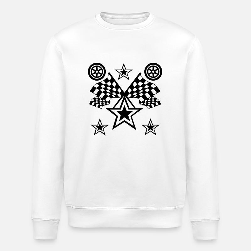 Auto - Stanley/Stella Unisex Bio-Sweatshirt ROLLER - Weiß