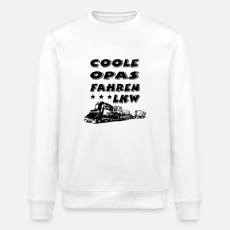 LKW - Stanley/Stella Unisex Bio-Sweatshirt ROLLER - Weiß