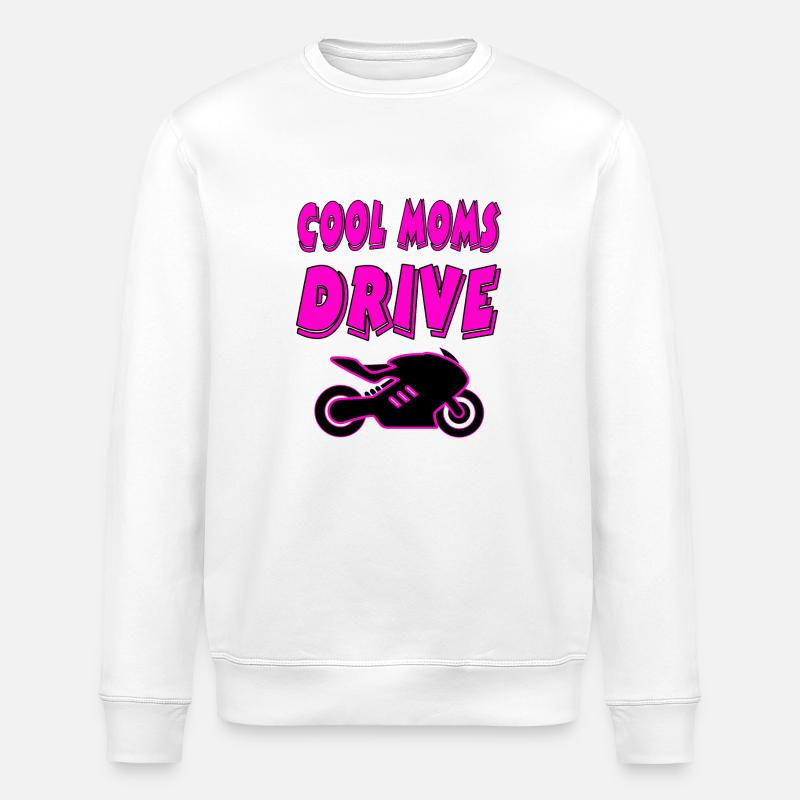 Motorrad - Stanley/Stella Unisex Bio-Sweatshirt ROLLER - Weiß