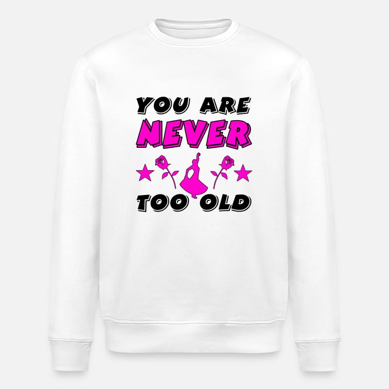 Danser - Sweat bio ROLLER Stanley/Stella Unisexe - blanc