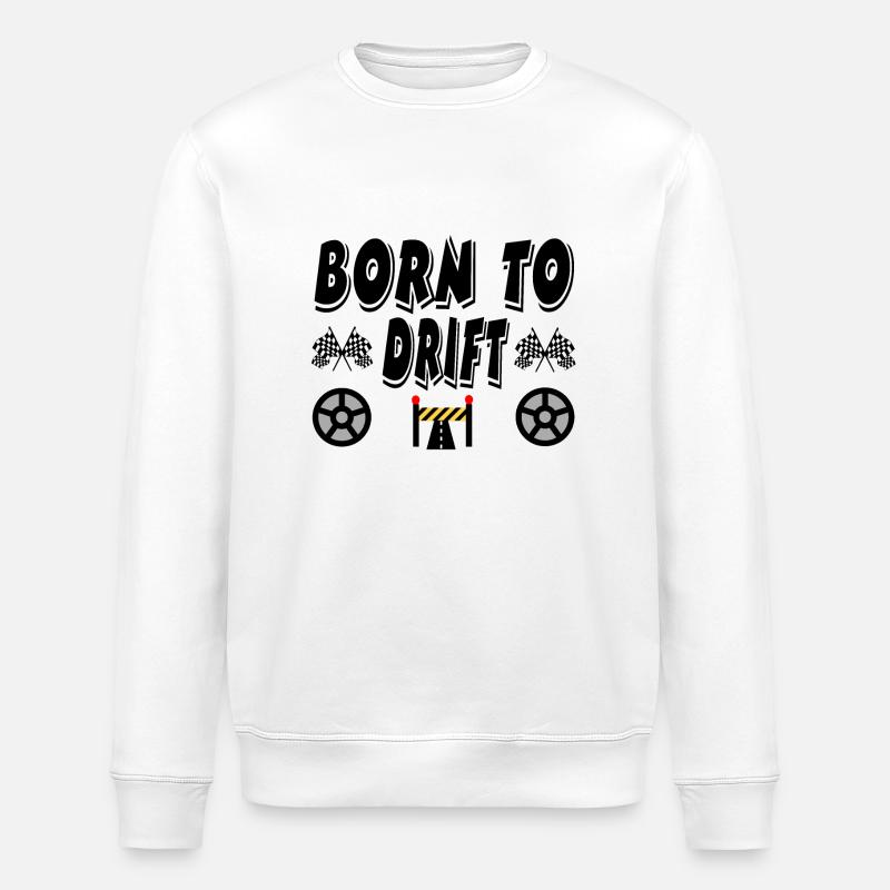 Auto - Stanley/Stella Unisex Bio-Sweatshirt ROLLER - Weiß
