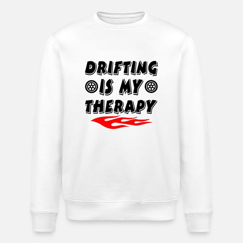 Voiture - Sweat bio ROLLER Stanley/Stella Unisexe - blanc