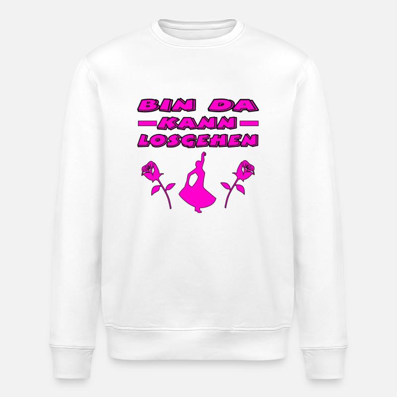 Tanzen - Stanley/Stella Unisex Bio-Sweatshirt ROLLER - Weiß