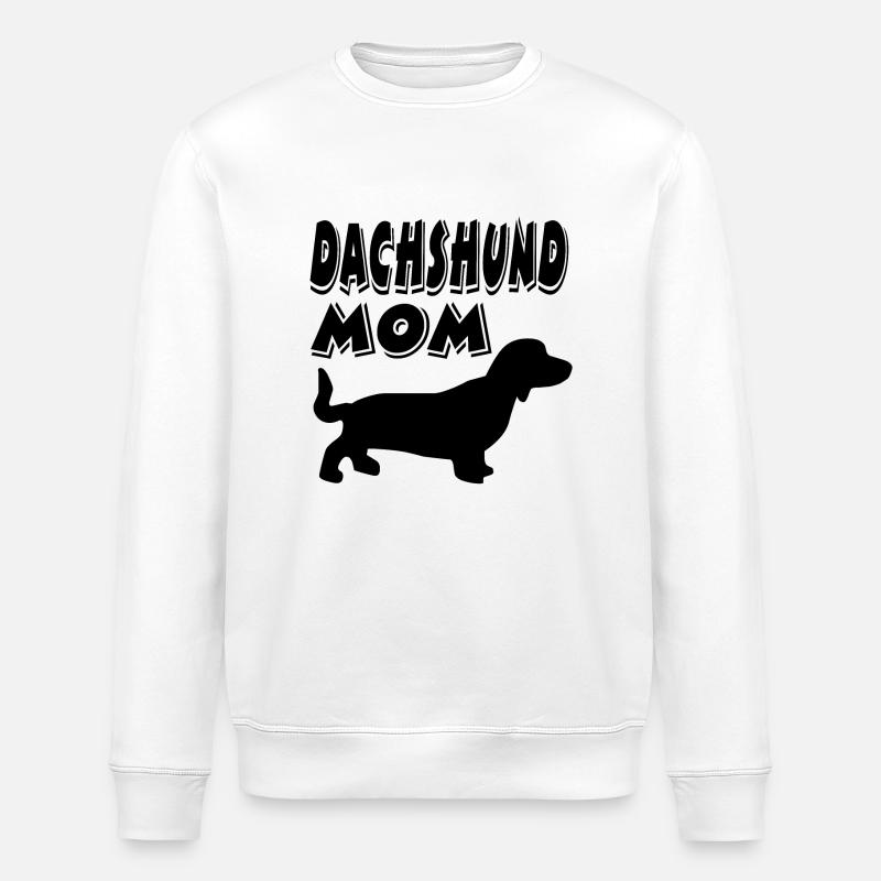 Dackel - Stanley/Stella Unisex Bio-Sweatshirt ROLLER - Weiß