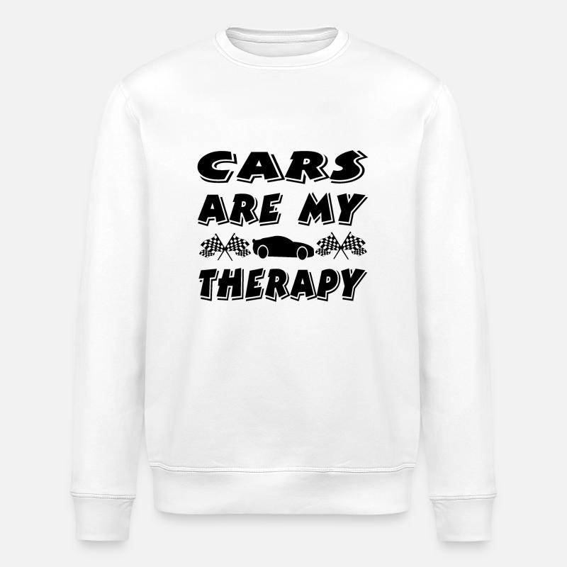 Voiture - Sweat bio ROLLER Stanley/Stella Unisexe - blanc
