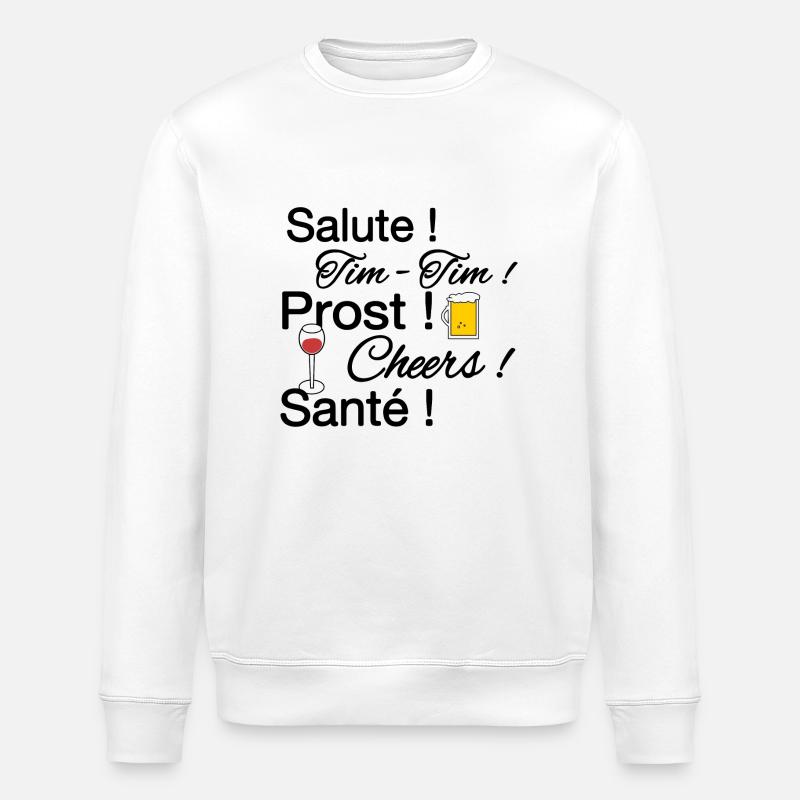 Prost - Stanley/Stella Unisex Bio-Sweatshirt ROLLER - Weiß