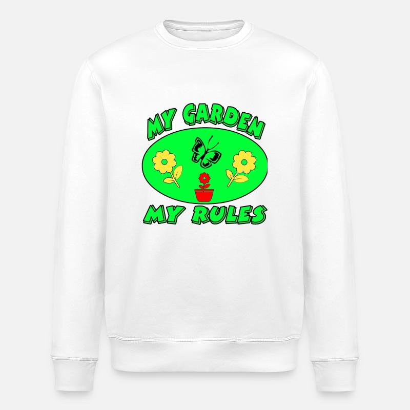 Garten - Stanley/Stella Unisex Bio-Sweatshirt ROLLER - Weiß