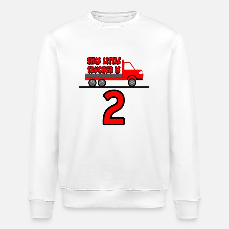 Trucker - Stanley/Stella Unisex Bio-Sweatshirt ROLLER - Weiß