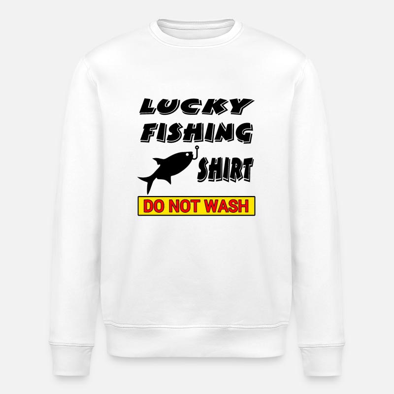 Pêche - Sweat bio ROLLER Stanley/Stella Unisexe - blanc