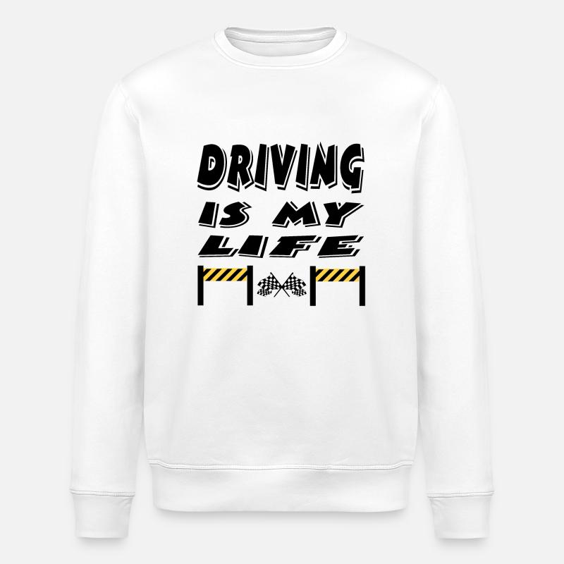 Auto - Stanley/Stella Unisex Bio-Sweatshirt ROLLER - Weiß