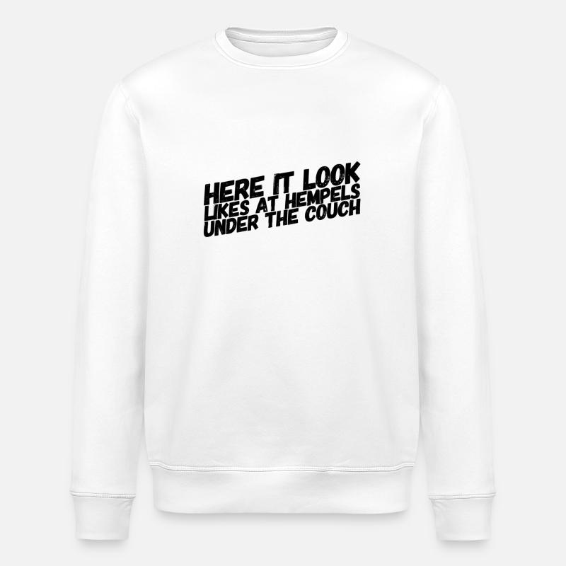 so ein Saustall - Stanley/Stella Unisex Bio-Sweatshirt ROLLER - Weiß
