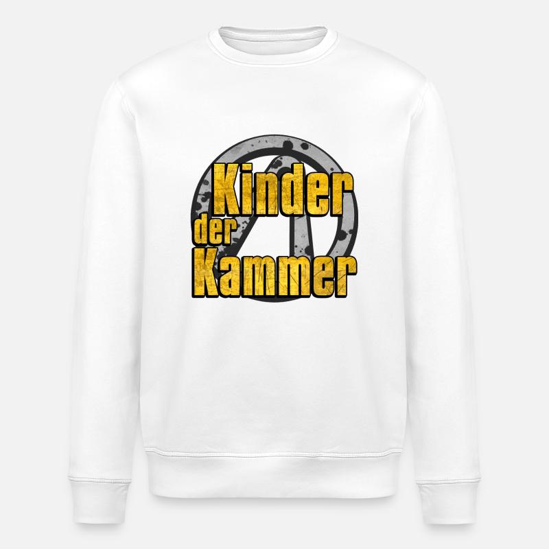 Kinder der Kammer - Stanley/Stella Unisex Bio-Sweatshirt ROLLER - Weiß