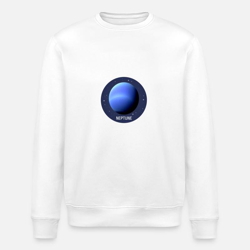 Planet Neptun - Stanley/Stella Unisex Bio-Sweatshirt ROLLER - Weiß