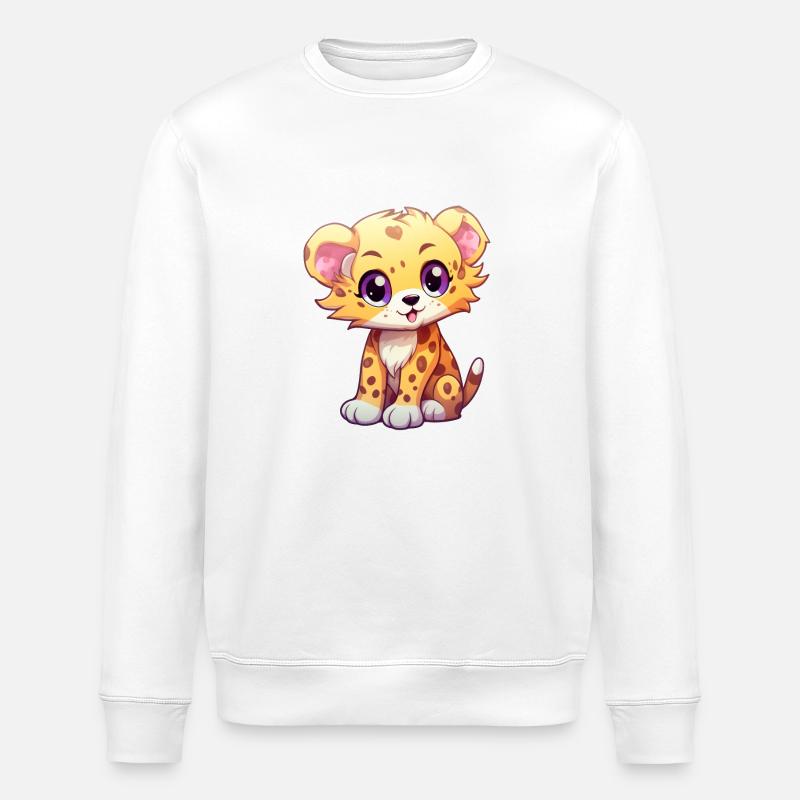Gepard - Stanley/Stella Unisex Bio-Sweatshirt ROLLER - Weiß