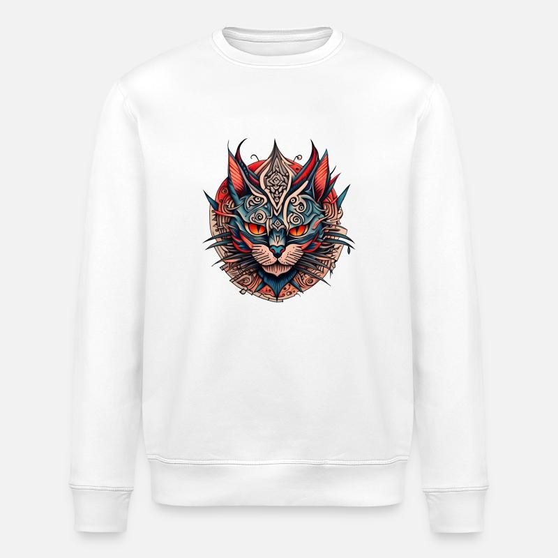 Hellcat - Stanley/Stella Unisex Bio-Sweatshirt ROLLER - Weiß
