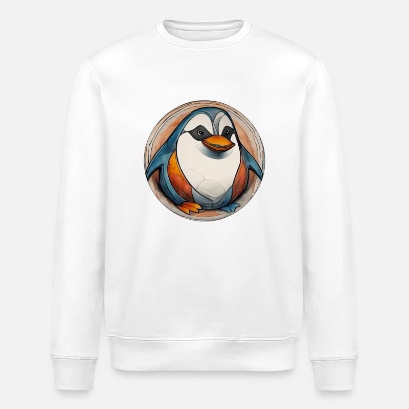 Pingouin - Sweat bio ROLLER Stanley/Stella Unisexe - blanc