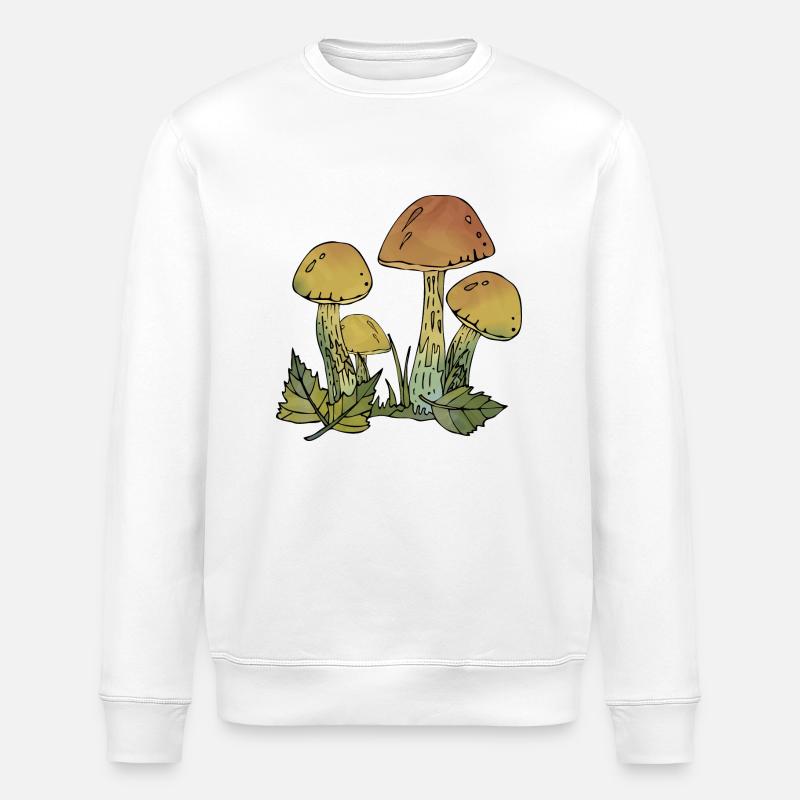 Mycètes - Sweat bio ROLLER Stanley/Stella Unisexe - blanc
