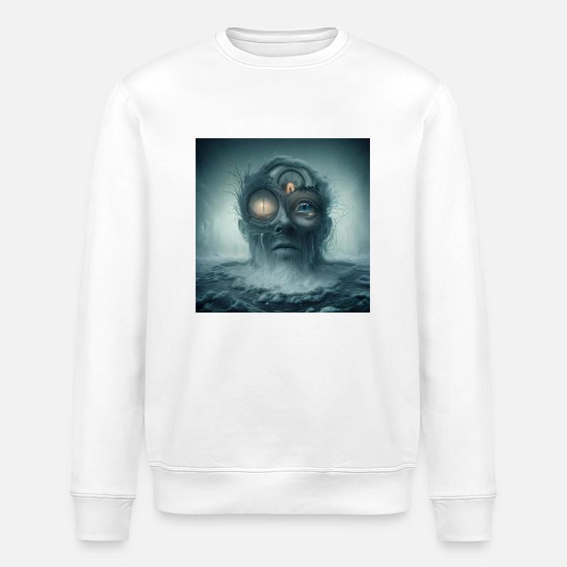 Angst - Stanley/Stella Unisex Bio-Sweatshirt ROLLER - Weiß