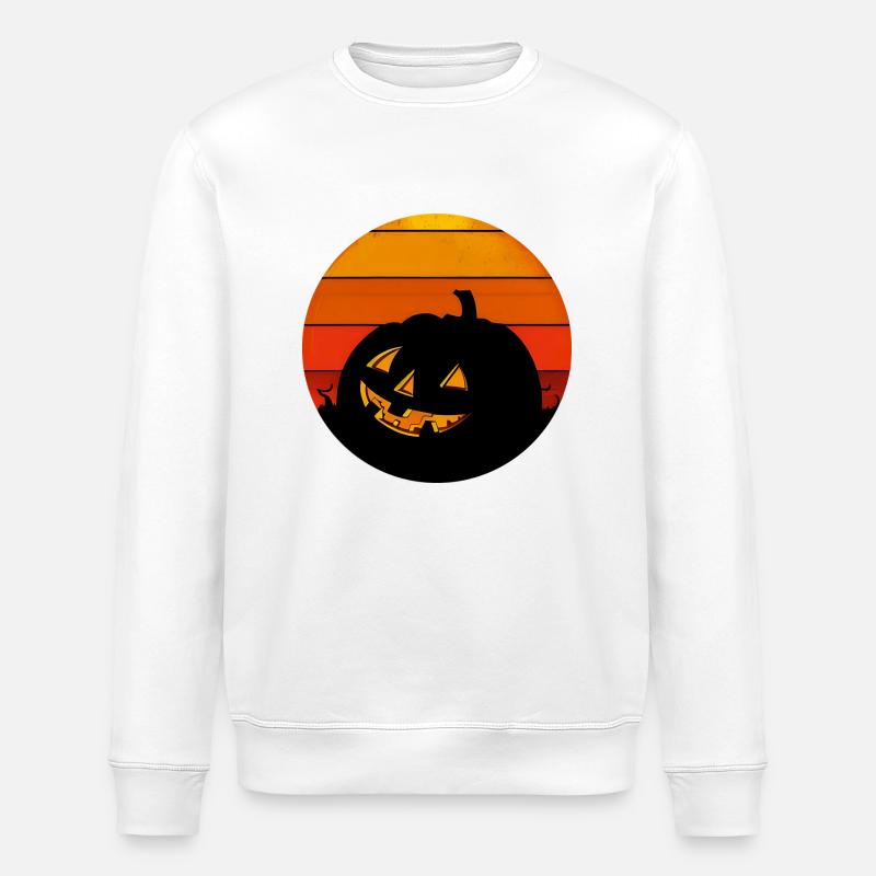 Halloween - Stanley/Stella Unisex Bio-Sweatshirt ROLLER - Weiß