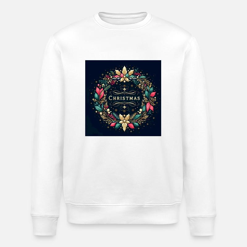 Noël - Sweat bio ROLLER Stanley/Stella Unisexe - blanc