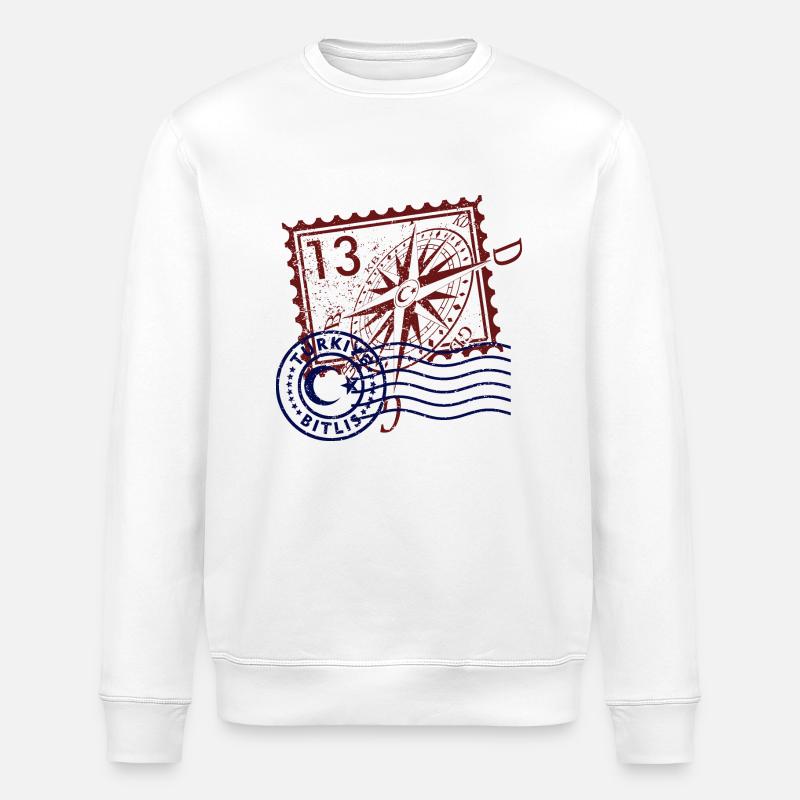 Bitlis - Stanley/Stella ROLLER Unisex Organic Sweatshirt - white