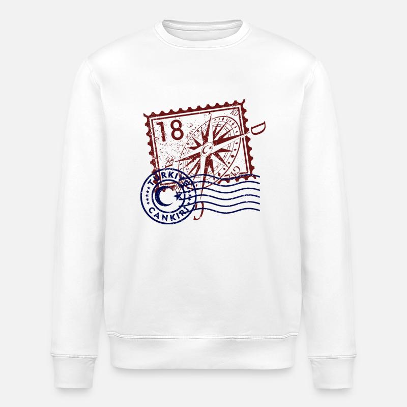 Çankırı - Stanley/Stella Unisex Bio-Sweatshirt ROLLER - Weiß