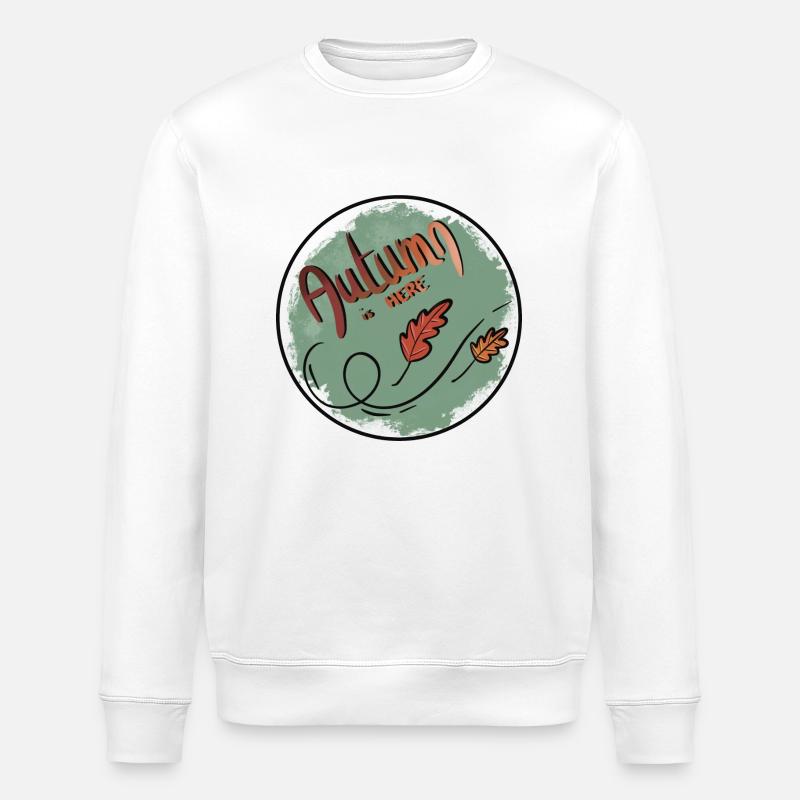 Autumn is here - Sweat bio ROLLER Stanley/Stella Unisexe - blanc