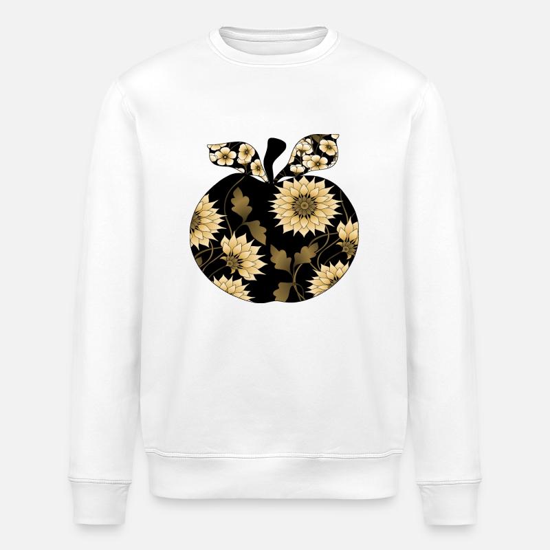 Apfel - Stanley/Stella Unisex Bio-Sweatshirt ROLLER - Weiß
