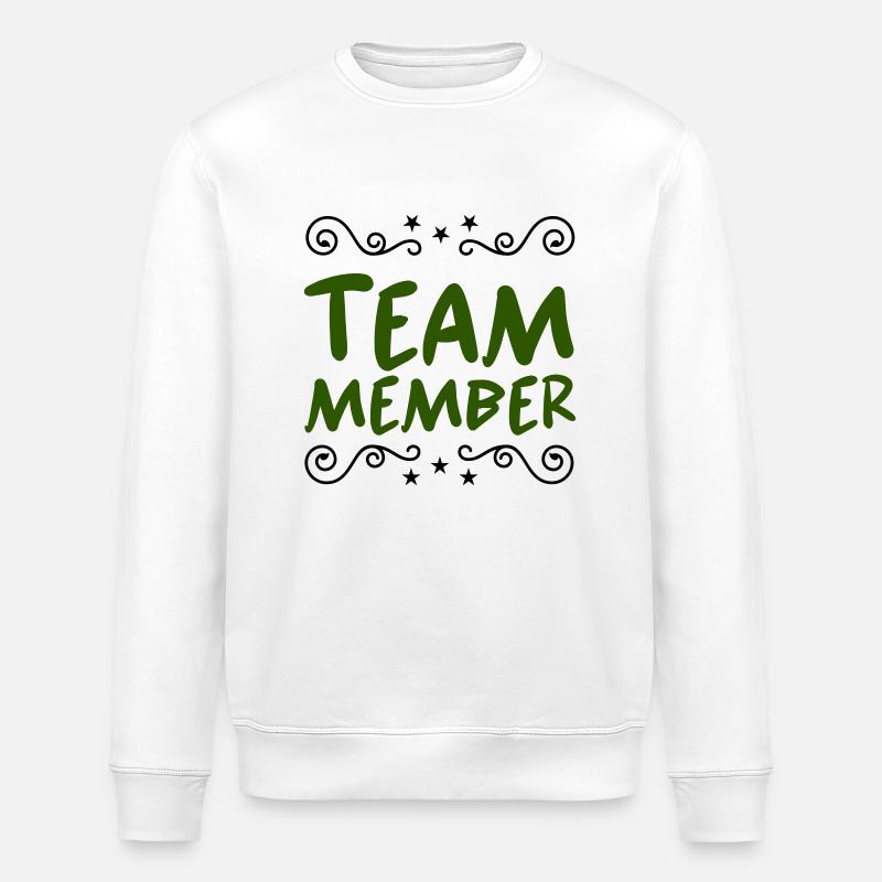 Équipier - Sweat bio ROLLER Stanley/Stella Unisexe - blanc