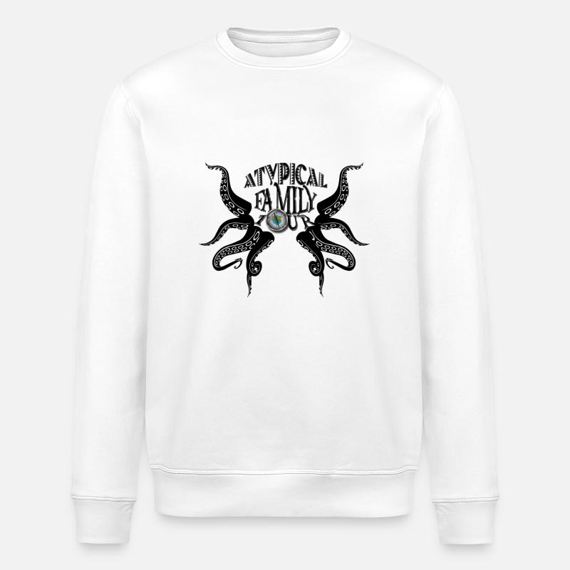 A.F.T Kraken - Stanley/Stella Unisex Bio-Sweatshirt ROLLER - Weiß