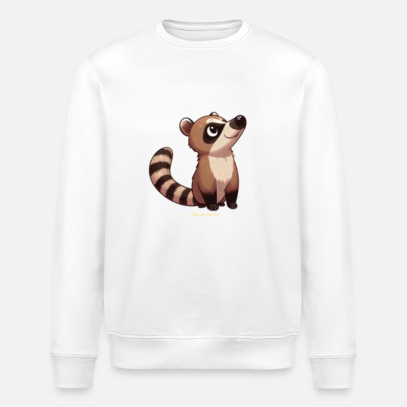 Coati - Sweat bio ROLLER Stanley/Stella Unisexe - blanc