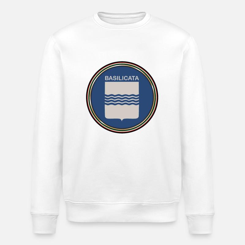 Basilicata - Stanley/Stella ROLLER Unisex Organic Sweatshirt - white