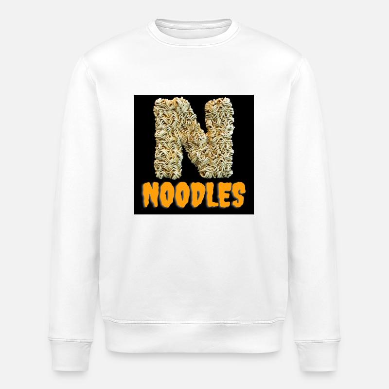 Noodles - Stanley/Stella Unisex Bio-Sweatshirt ROLLER - Weiß