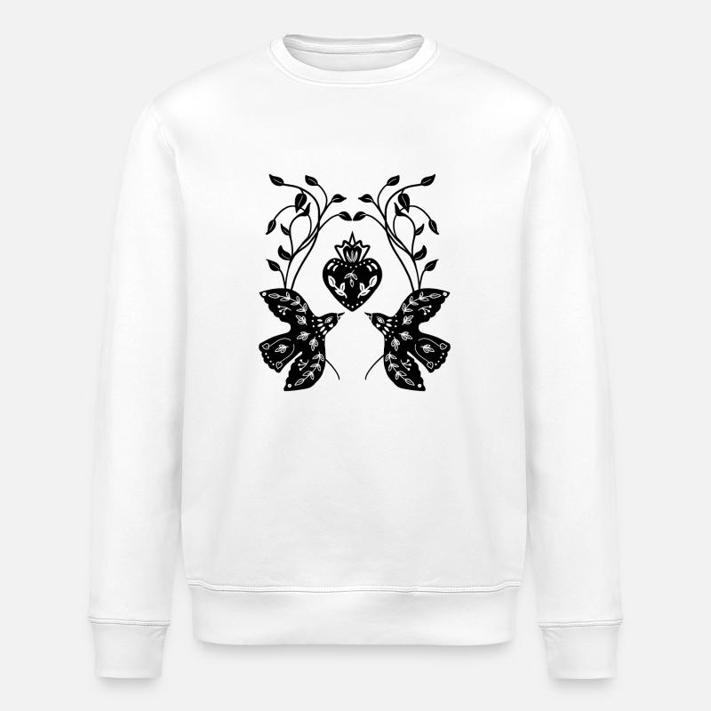 Gesang der Vögel - Stanley/Stella Unisex Bio-Sweatshirt ROLLER - Weiß