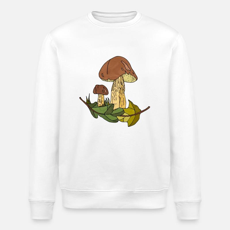 Mycètes - Sweat bio ROLLER Stanley/Stella Unisexe - blanc