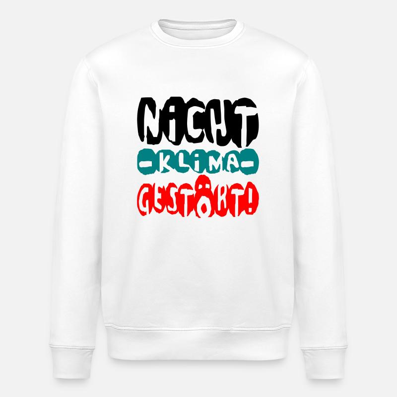 nicht klima gestört - Stanley/Stella Unisex Bio-Sweatshirt ROLLER - Weiß