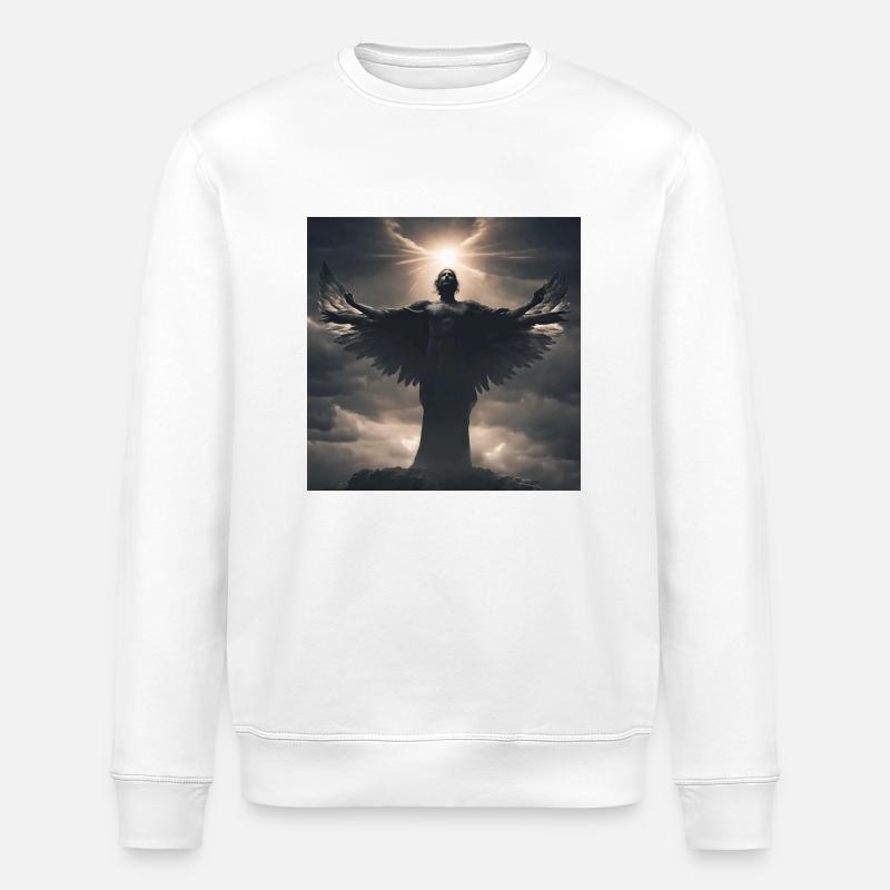 Univers de Spiritualité - Sweat bio ROLLER Stanley/Stella Unisexe - blanc