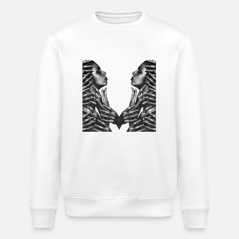 Alkbrenner Filles - Sweat bio ROLLER Stanley/Stella Unisexe - blanc