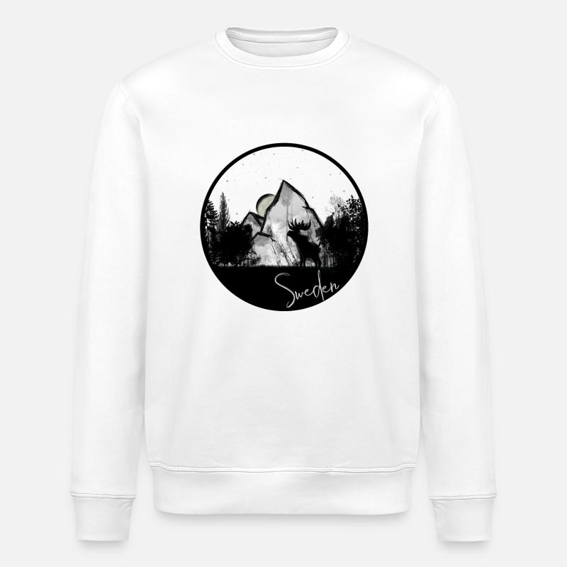 Sweden impression - Stanley/Stella Unisex Bio-Sweatshirt ROLLER - Weiß