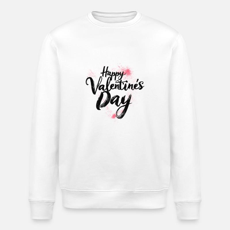 Élégante Saint-Valentin - Chic Love Script - Sweat bio ROLLER Stanley/Stella Unisexe - blanc