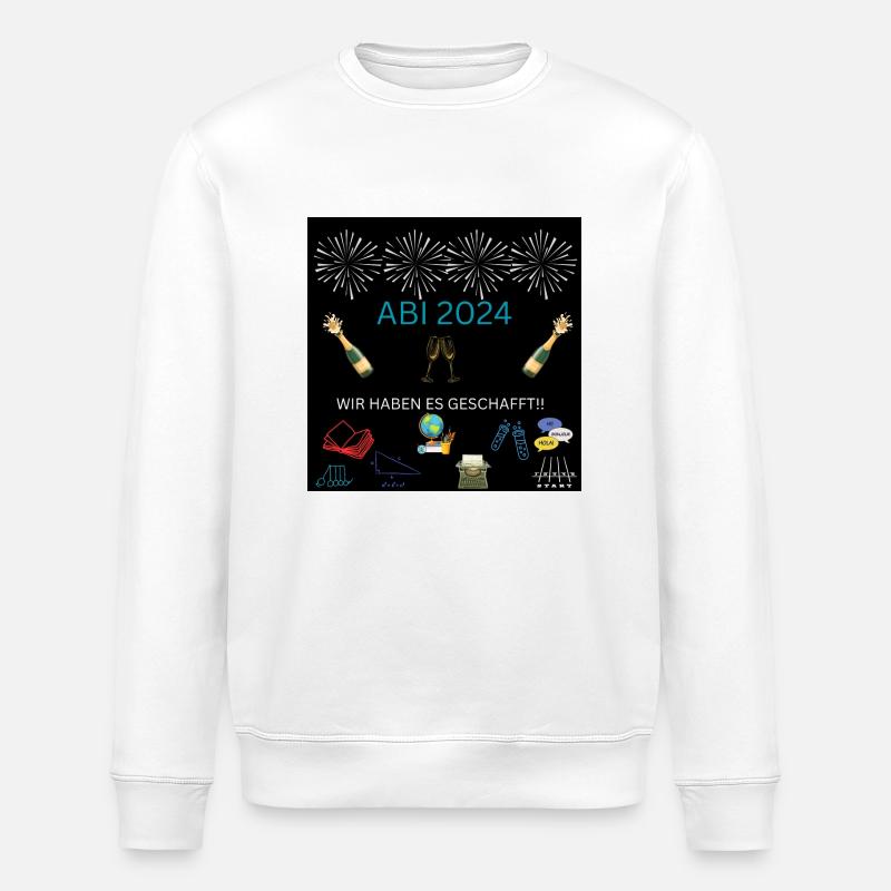 ABI 2024 - Stanley/Stella Unisex Bio-Sweatshirt ROLLER - Weiß