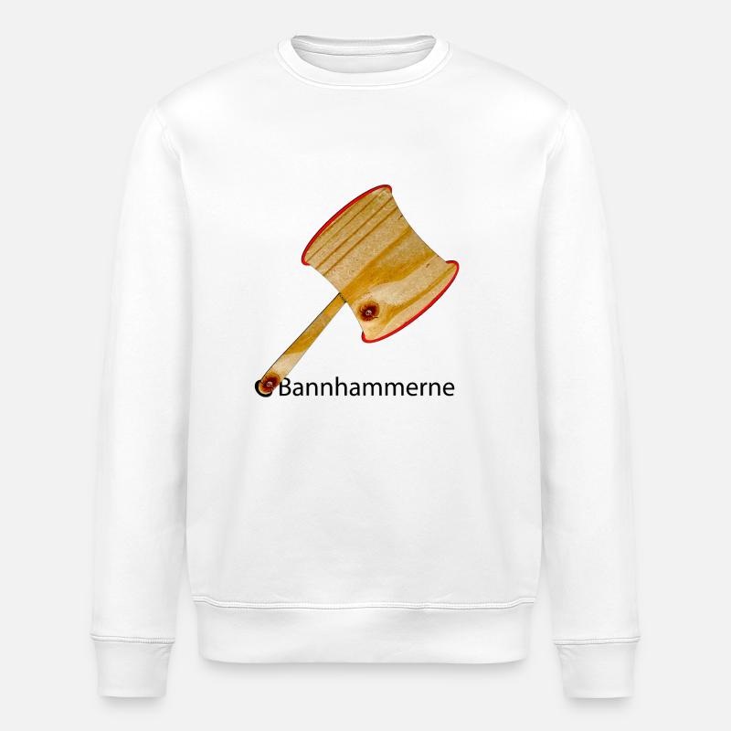 Bannhammer Édition 2000 - Sweat bio ROLLER Stanley/Stella Unisexe - blanc