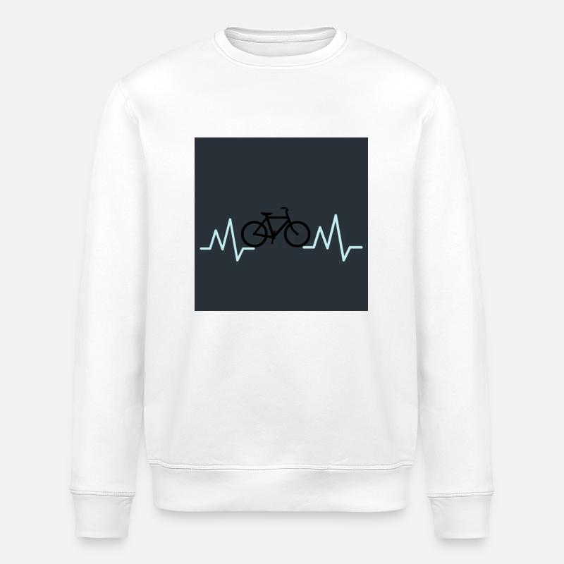 Vélos - Sweat bio ROLLER Stanley/Stella Unisexe - blanc