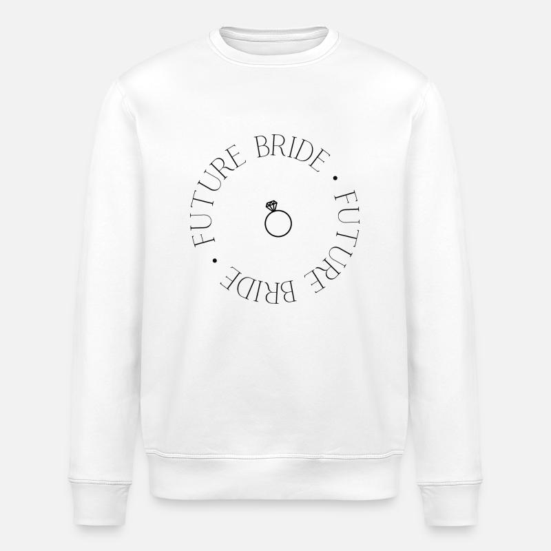 Future mariée - Sweat bio ROLLER Stanley/Stella Unisexe - blanc